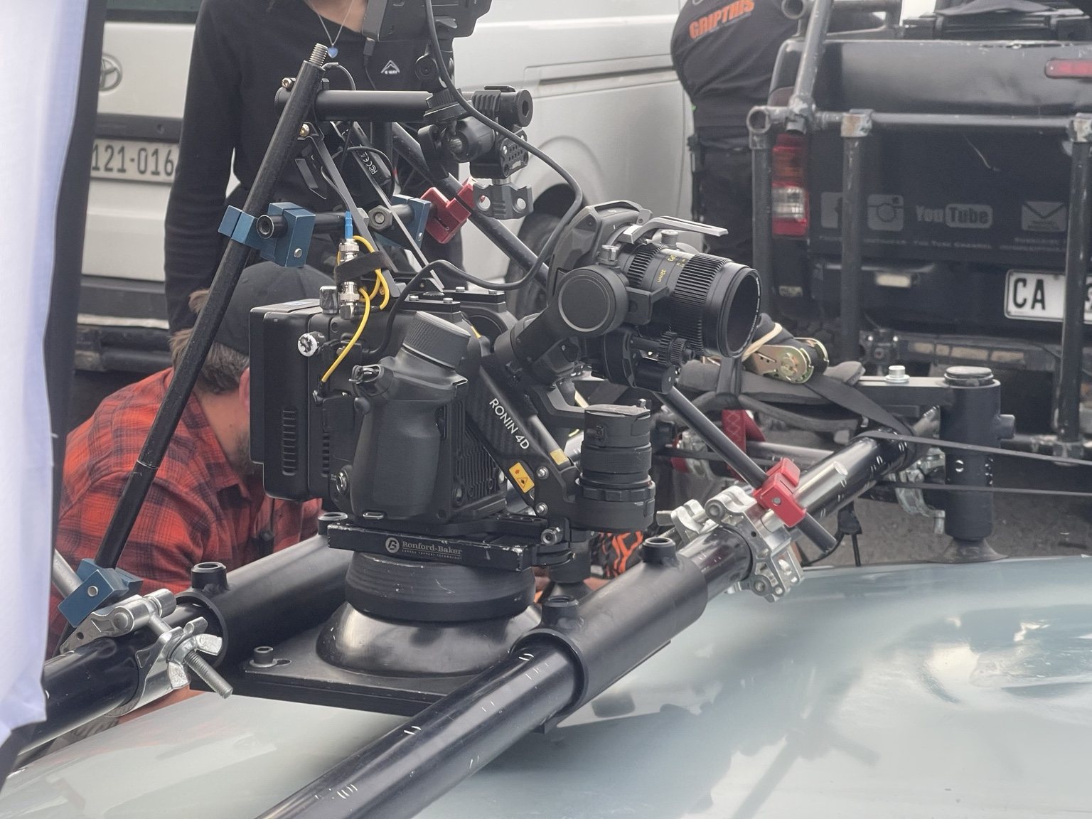 Ronin 4D on a vehicle rig