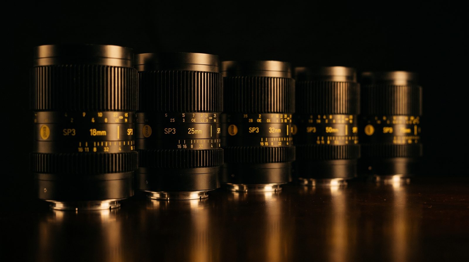 Cooke SP3 full-frame prime lens set