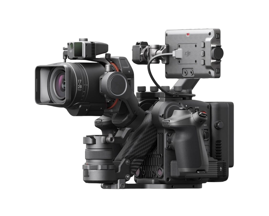 DJI Ronin 4D with Zenmuse X9 and remote monitor